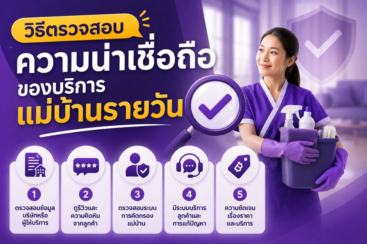 วิธีตรวจสอบความน่าเชื่อถือ